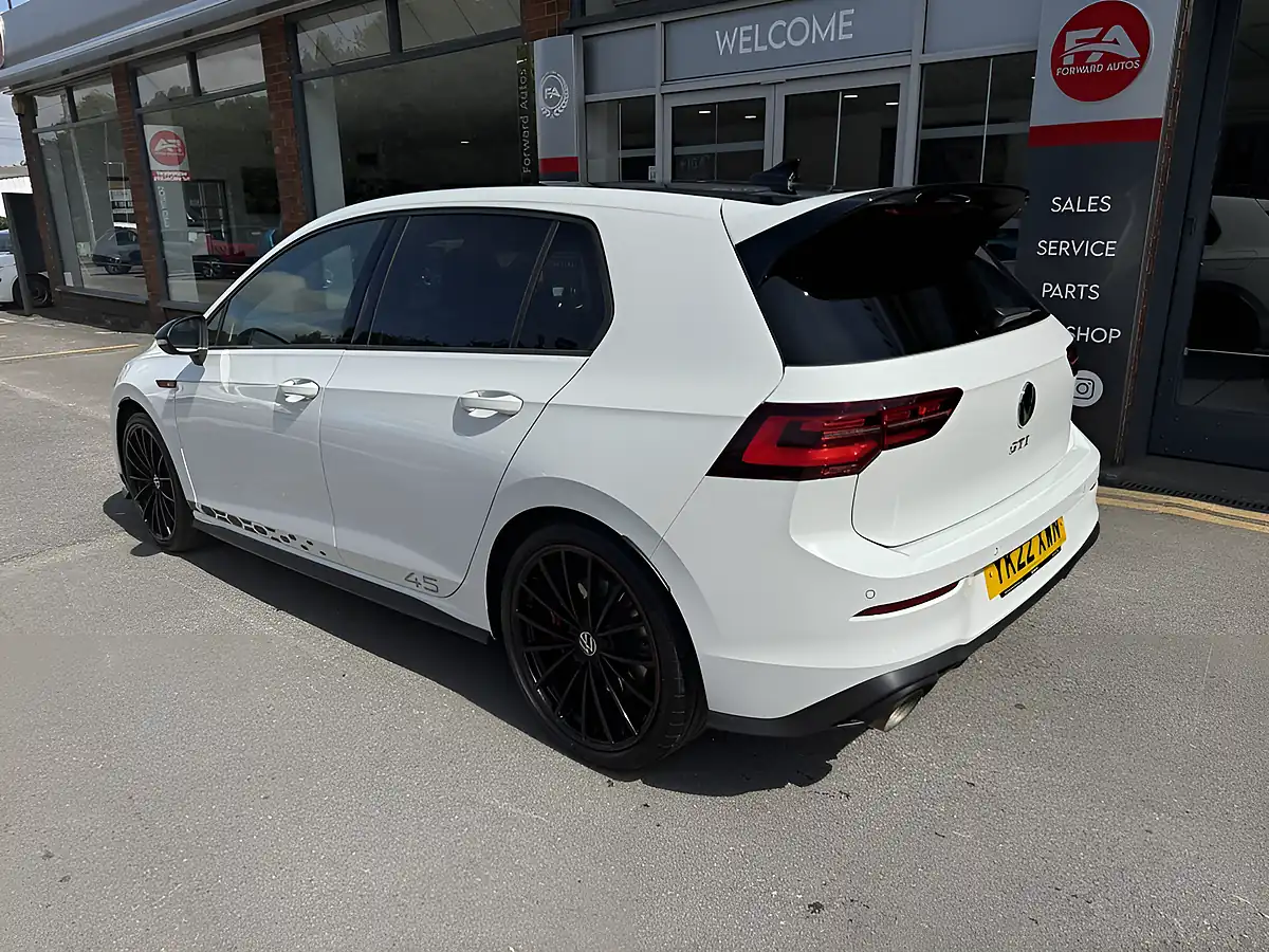 Used 2022 Volkswagen Golf GTI Clubsport 45 Oryx White Pearlescent - Interior and Exterior details 12