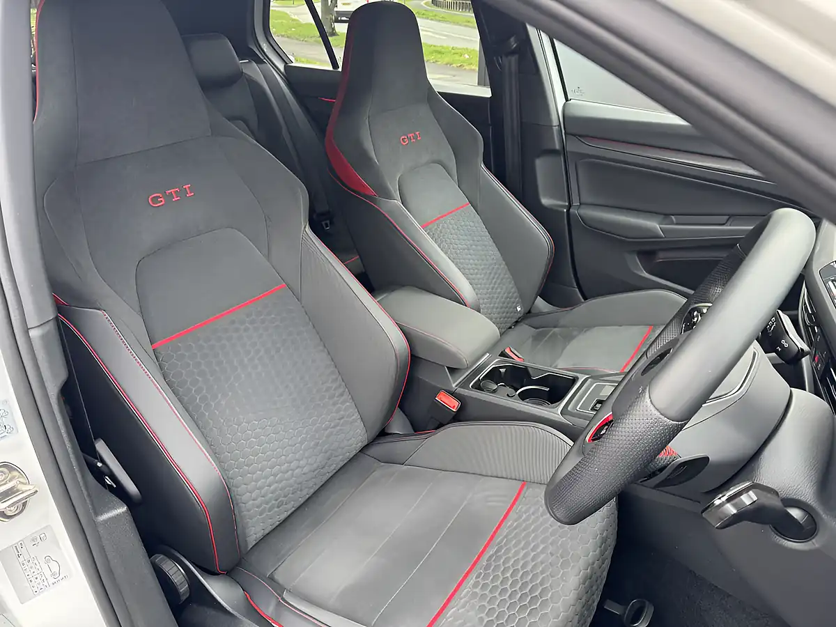 Used 2022 Volkswagen Golf GTI Clubsport 45 Oryx White Pearlescent - Interior and Exterior details 2