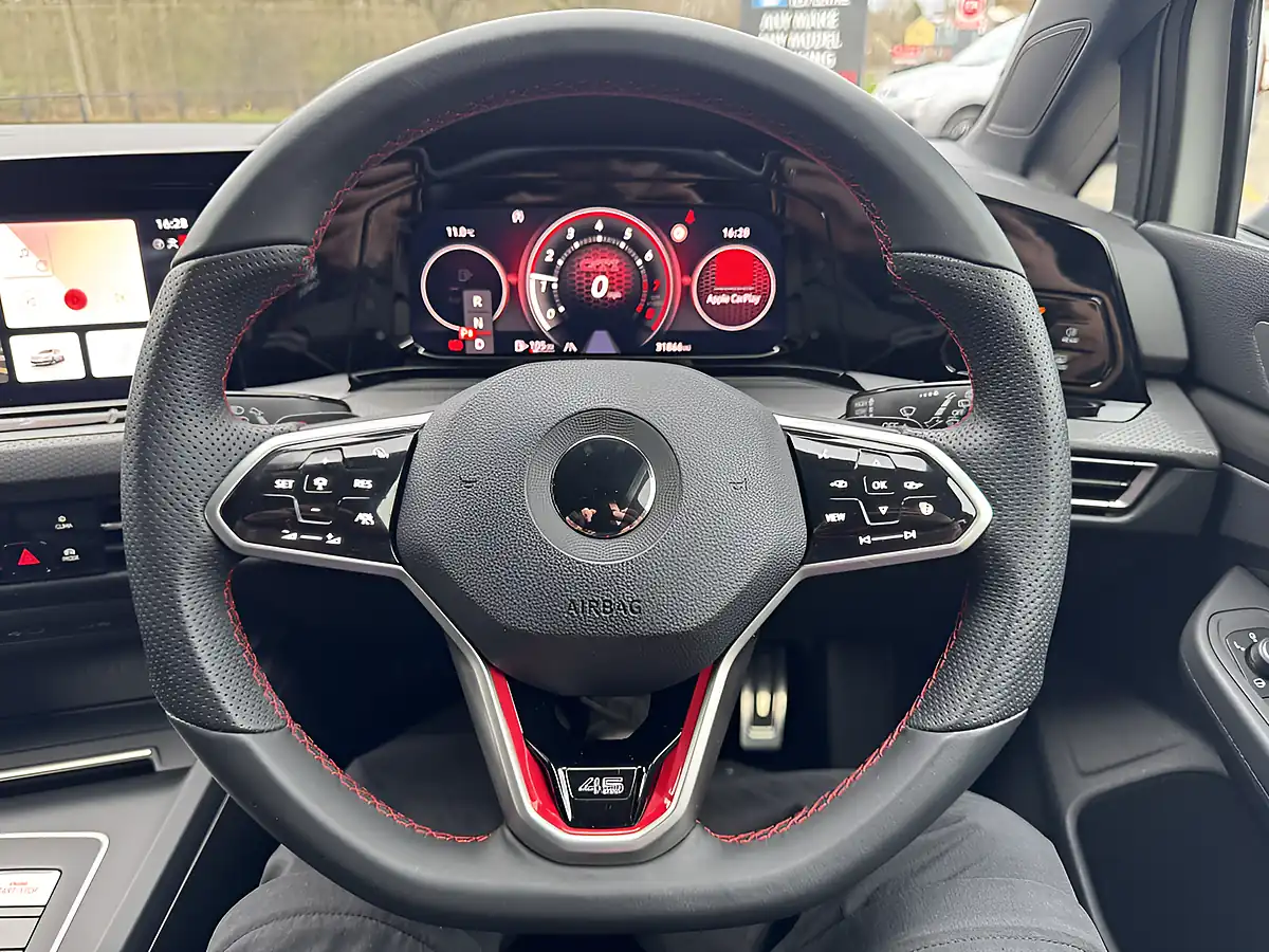 Used 2022 Volkswagen Golf GTI Clubsport 45 Oryx White Pearlescent - Interior and Exterior details 7