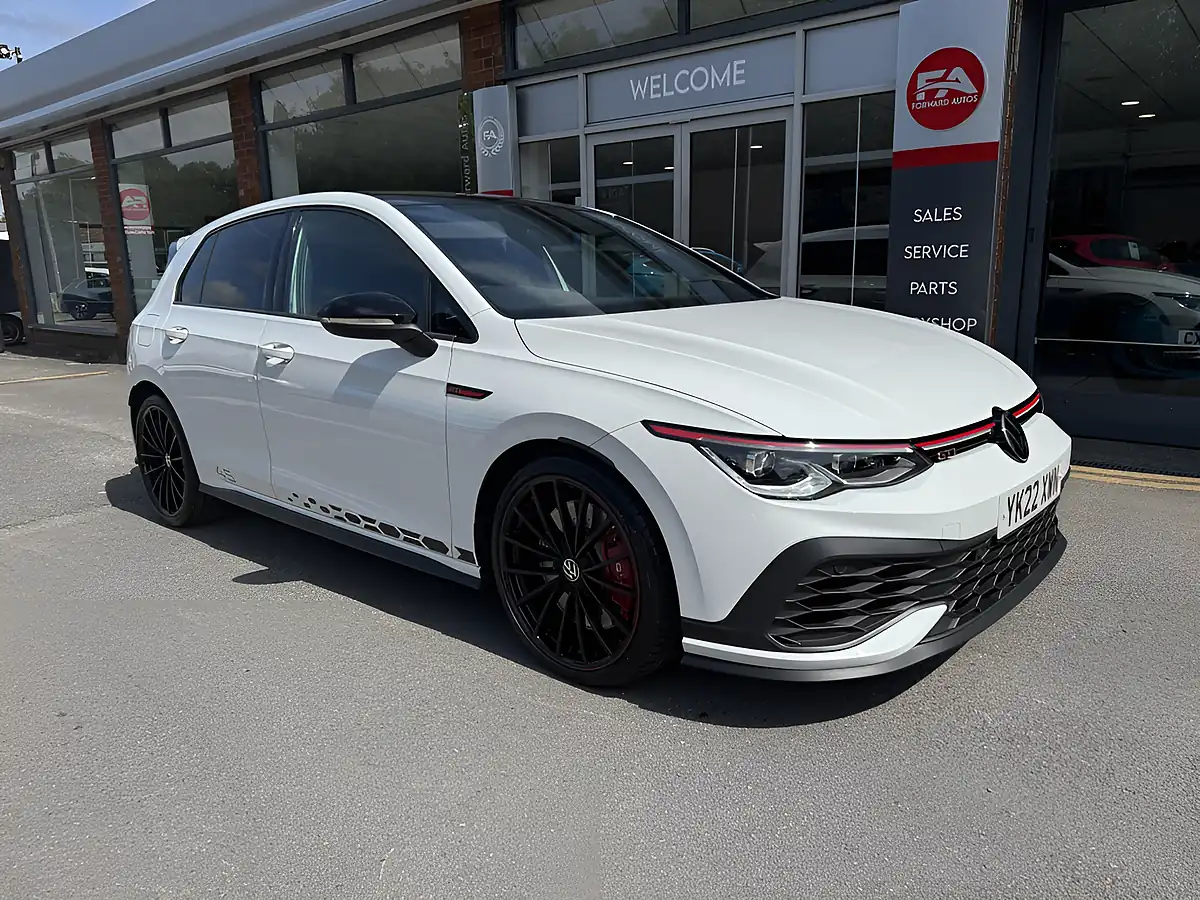 Used 2022 Volkswagen Golf GTI Clubsport 45 Oryx White Pearlescent - Interior and Exterior details 8
