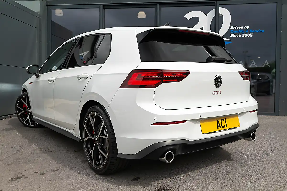 Used 2022 Volkswagen Golf GTI White - Interior and Exterior details 11