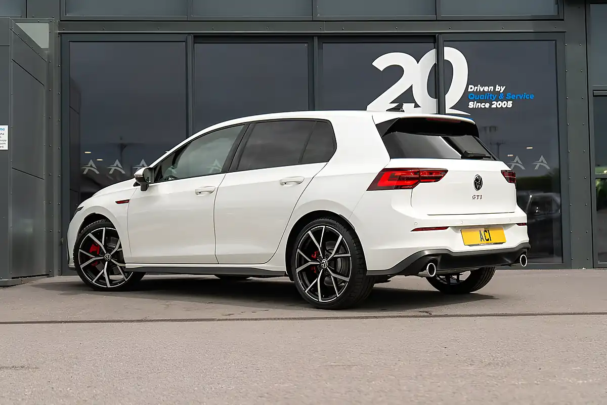 Used 2022 Volkswagen Golf GTI White - Interior and Exterior details 2