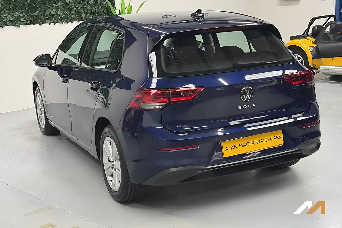 Used 2022 Volkswagen Golf Life Blue - Interior and Exterior details 2