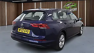 Used 2022 Volkswagen Golf Life Blue - Interior and Exterior details 7