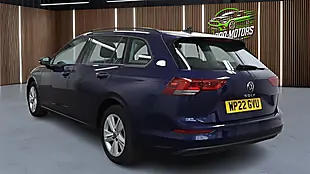 Used 2022 Volkswagen Golf Life Blue - Interior and Exterior details 9