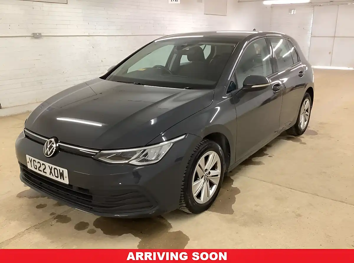 Used 2022 Volkswagen Golf Life Grey - Front View