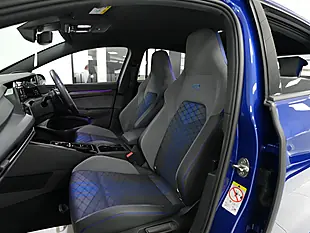 Used 2022 Volkswagen Golf R Blue - Interior and Exterior details 12