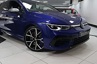 Used 2022 Volkswagen Golf R Blue - Interior and Exterior details 13