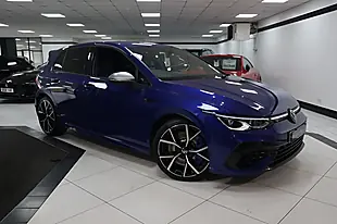 Used 2022 Volkswagen Golf R Blue - Interior and Exterior details 15