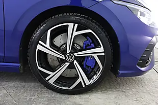 Used 2022 Volkswagen Golf R Blue - Interior and Exterior details 15
