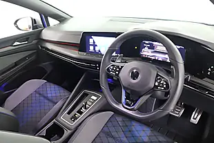 Used 2022 Volkswagen Golf R Blue - Interior and Exterior details 2