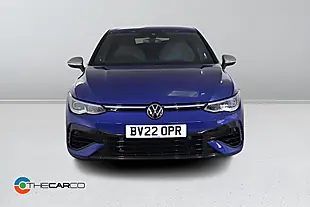 Used 2022 Volkswagen Golf R Blue - Interior and Exterior details 3