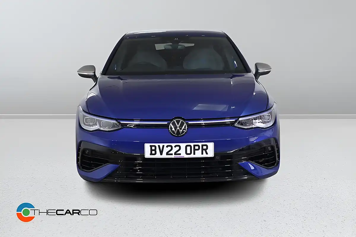Used 2022 Volkswagen Golf R Blue - Interior and Exterior details 3