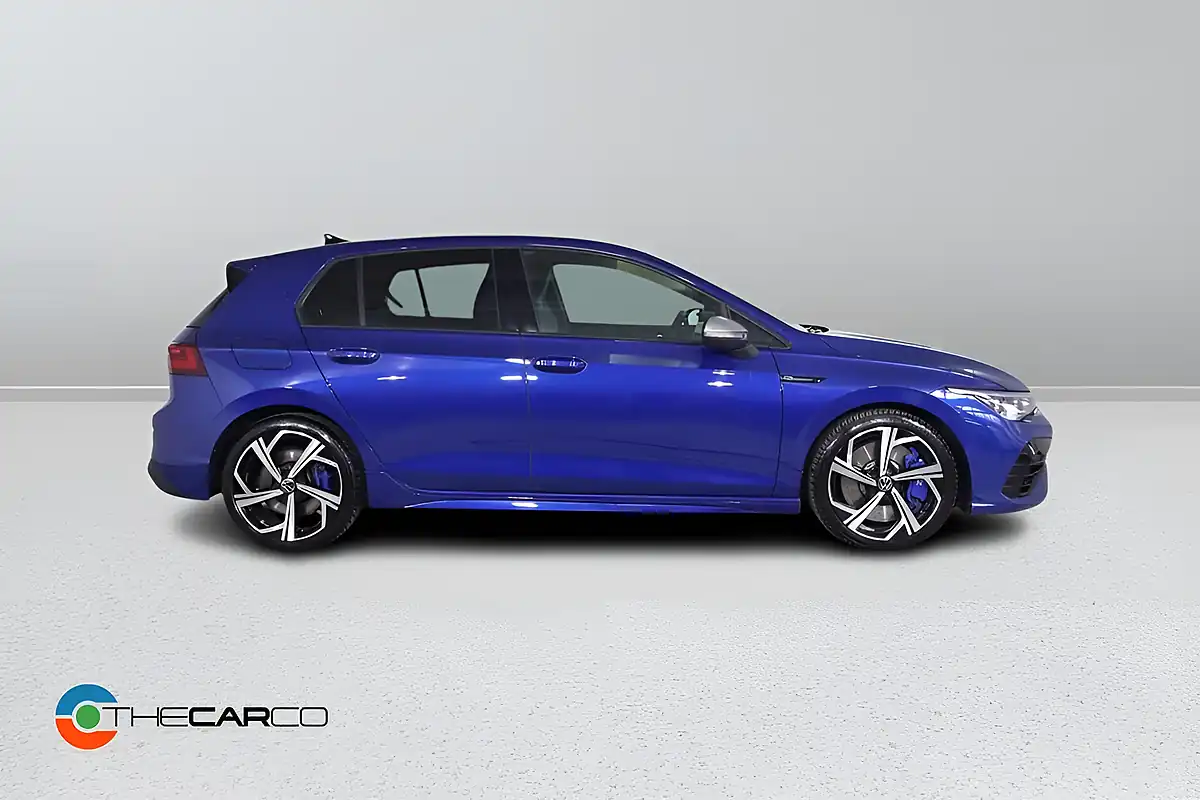 Used 2022 Volkswagen Golf R Blue - Interior and Exterior details 6