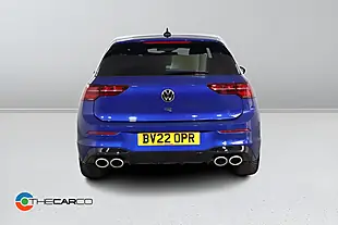 Used 2022 Volkswagen Golf R Blue - Interior and Exterior details 7