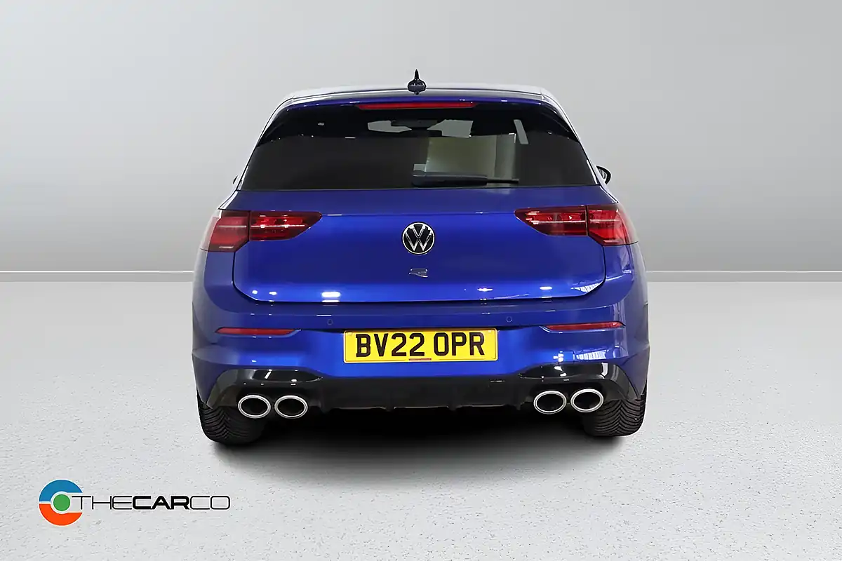Used 2022 Volkswagen Golf R Blue - Interior and Exterior details 7