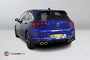 Used 2022 Volkswagen Golf R Blue - Interior and Exterior details 8
