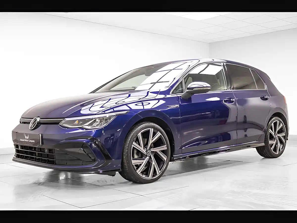 Used 2022 Volkswagen Golf R-Line Blue - Interior and Exterior details 3
