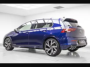 Used 2022 Volkswagen Golf R-Line Blue - Interior and Exterior details 4