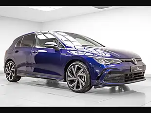 Used 2022 Volkswagen Golf R-Line Blue - Interior and Exterior details 8