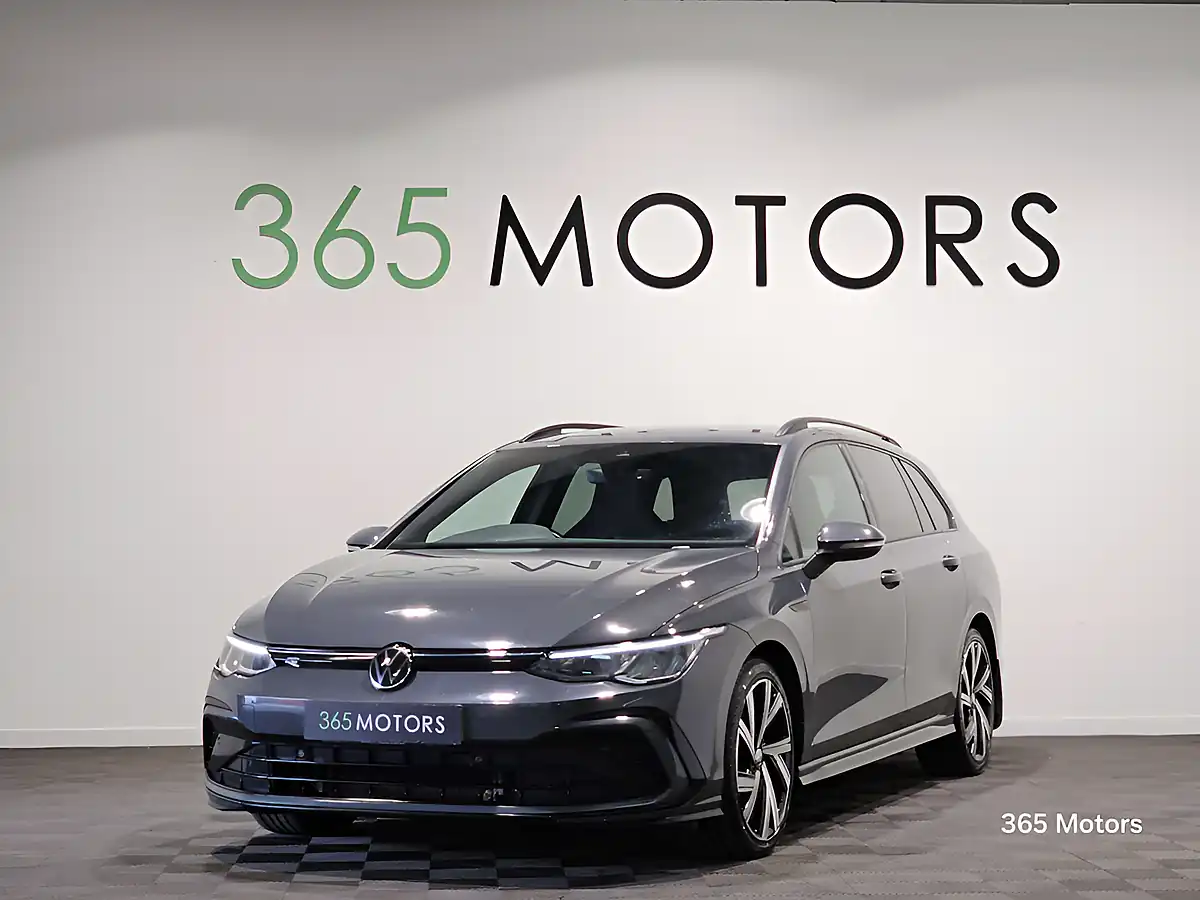 Used 2022 Volkswagen Golf R-Line Estate Dolphin Grey - Front View