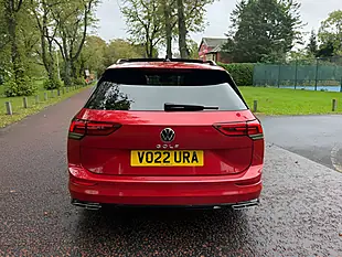 Used 2022 Volkswagen Golf R-Line Red - Interior and Exterior details 4
