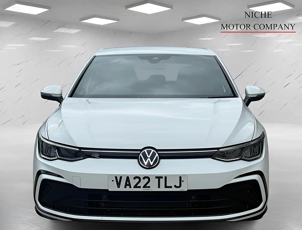 Used 2022 Volkswagen Golf R-Line White - Interior and Exterior details 2