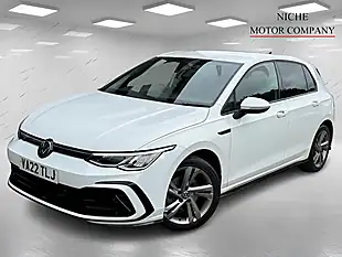 Used 2022 Volkswagen Golf R-Line White - Interior and Exterior details 4