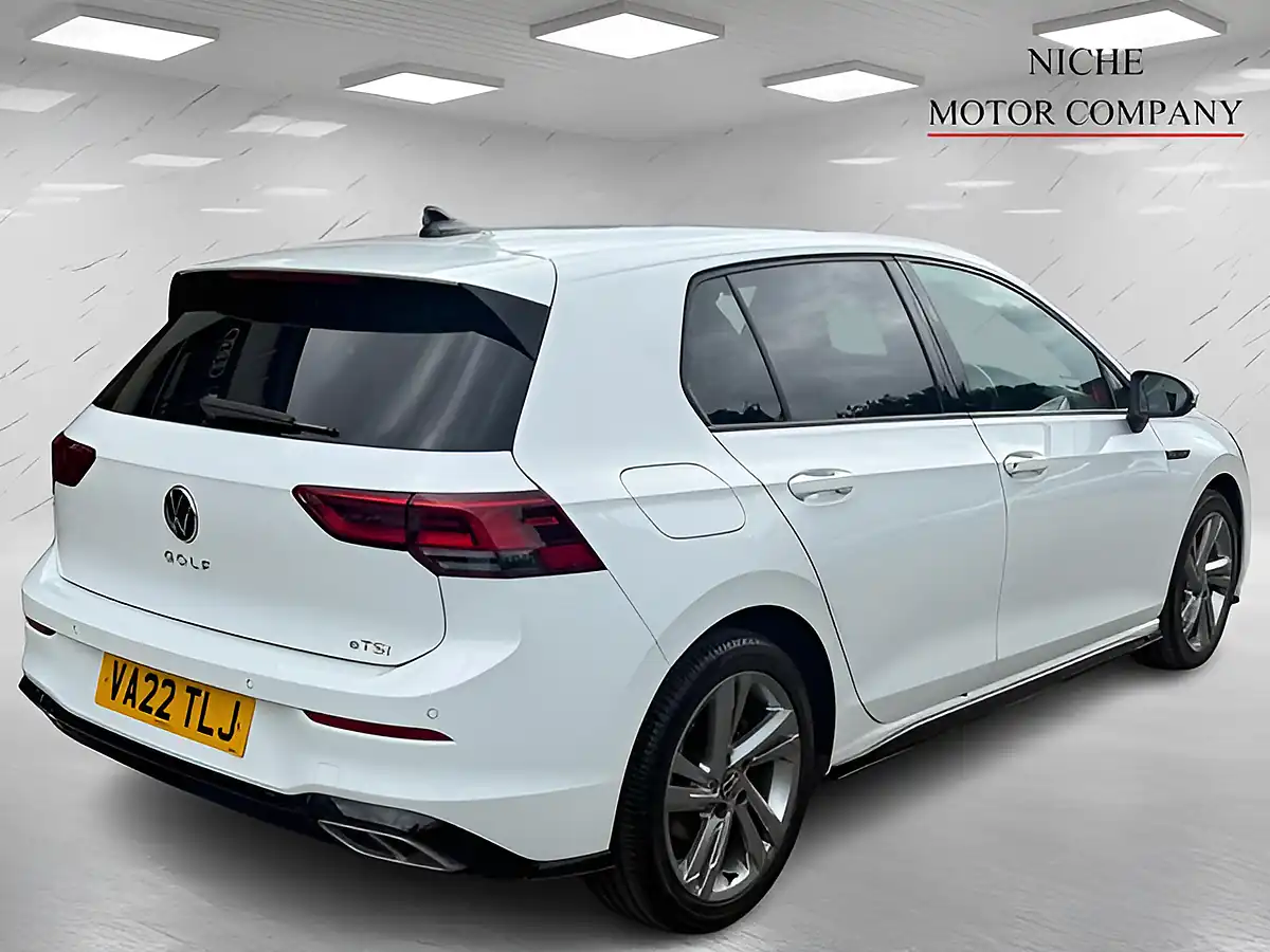 Used 2022 Volkswagen Golf R-Line White - Interior and Exterior details 5