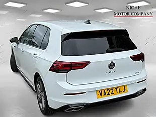 Used 2022 Volkswagen Golf R-Line White - Interior and Exterior details 6