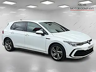 Used 2022 Volkswagen Golf R-Line White - Interior and Exterior details 7