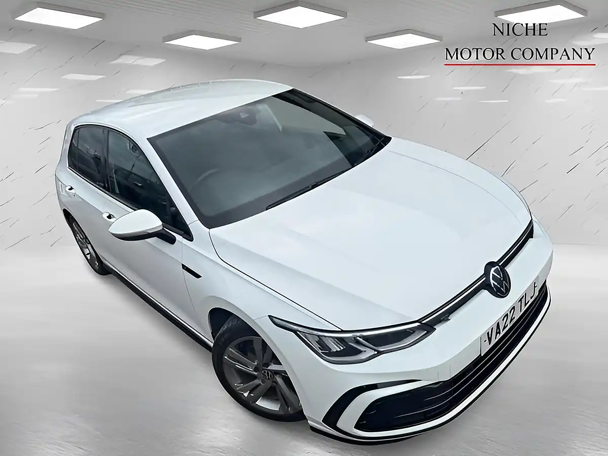 Used 2022 Volkswagen Golf R-Line White - Interior and Exterior details 8