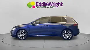 Used 2022 Volkswagen Golf Style Edition Blue - Interior and Exterior details 3