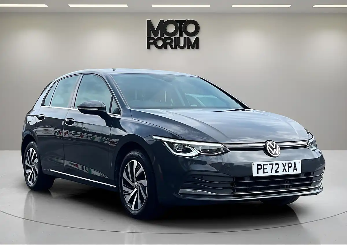 Used 2022 Volkswagen Golf Style Grey - Front View