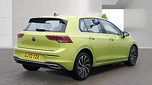 Used 2022 Volkswagen Golf Style Yellow - Interior and Exterior details 9
