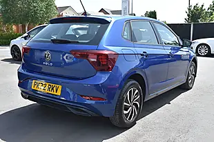 Used 2022 Volkswagen Polo Life Blue - Interior and Exterior details 4