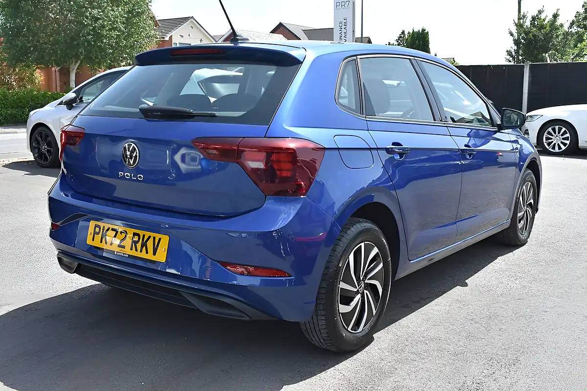 Used 2022 Volkswagen Polo Life Blue - Interior and Exterior details 4