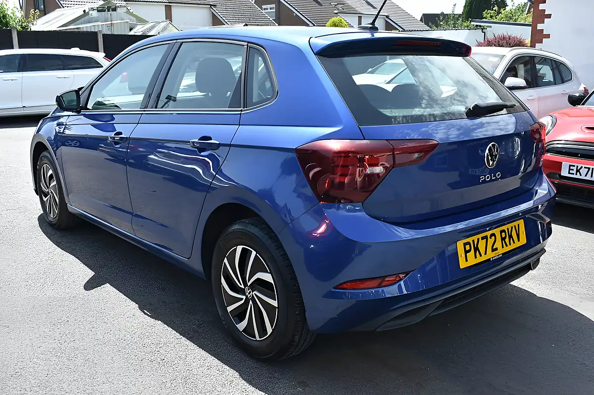 Used 2022 Volkswagen Polo Life Blue - Interior and Exterior details 6