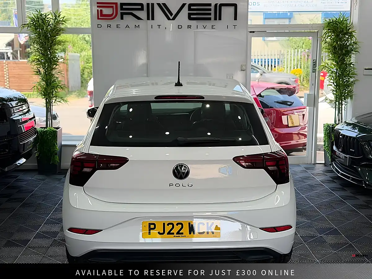 Used 2022 Volkswagen Polo Life White - Interior and Exterior details 9