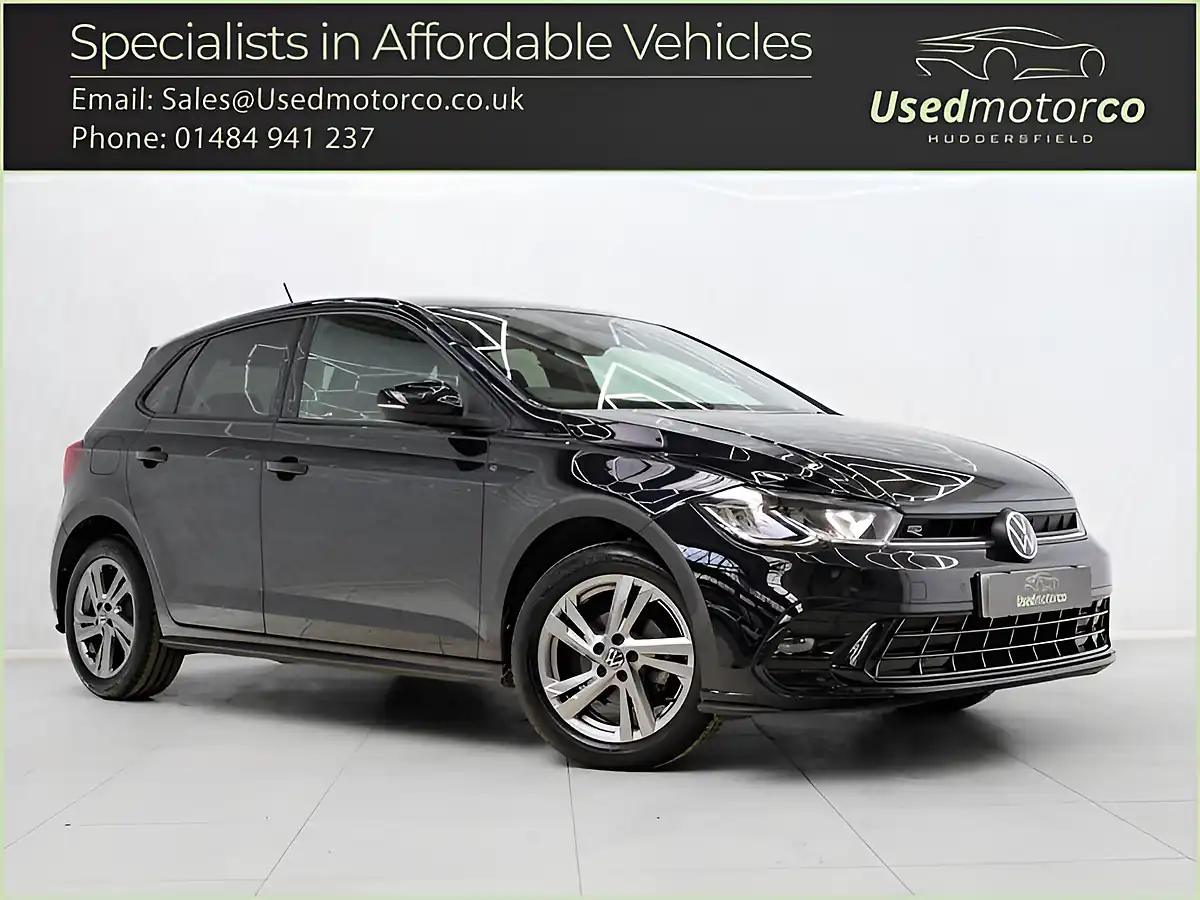 Used 2022 Volkswagen Polo R-Line Black - Front View