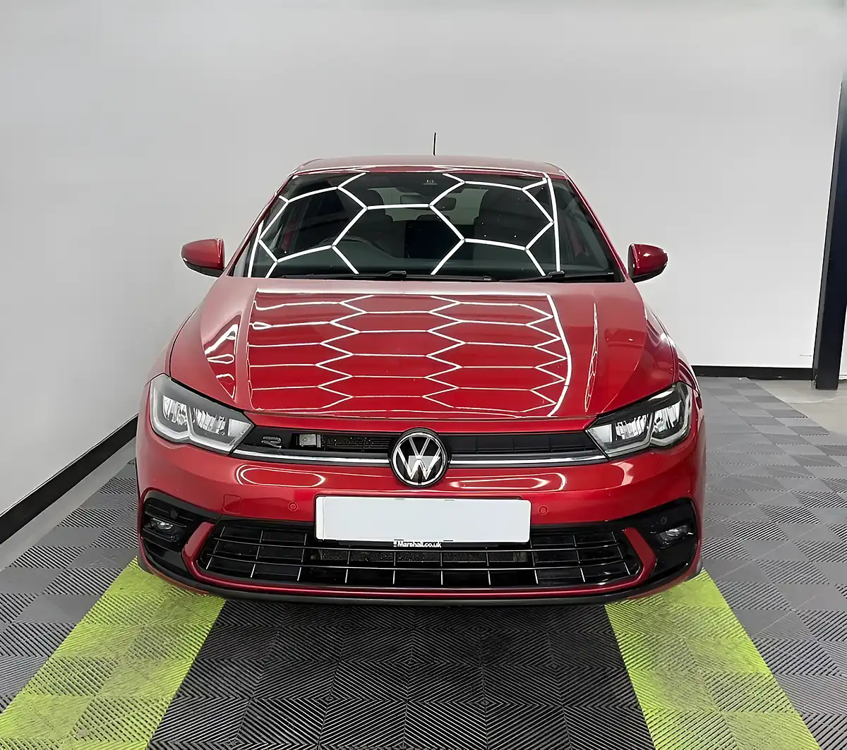 Used 2022 Volkswagen Polo R-Line Red - Interior and Exterior details 4