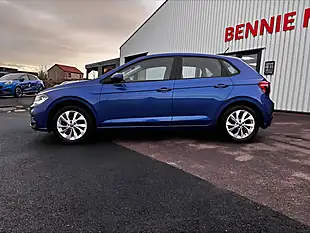 Used 2022 Volkswagen Polo Style Blue - Interior and Exterior details 11