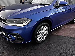 Used 2022 Volkswagen Polo Style Blue - Interior and Exterior details 12