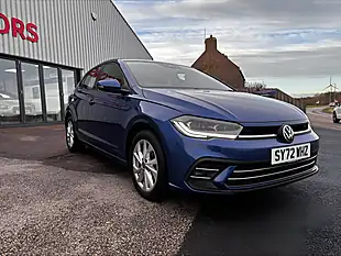 Used 2022 Volkswagen Polo Style Blue - Interior and Exterior details 3