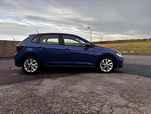 Used 2022 Volkswagen Polo Style Blue - Interior and Exterior details 4