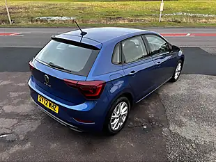 Used 2022 Volkswagen Polo Style Blue - Interior and Exterior details 6