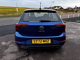 Used 2022 Volkswagen Polo Style Blue - Interior and Exterior details 7