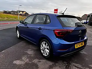 Used 2022 Volkswagen Polo Style Blue - Interior and Exterior details 9