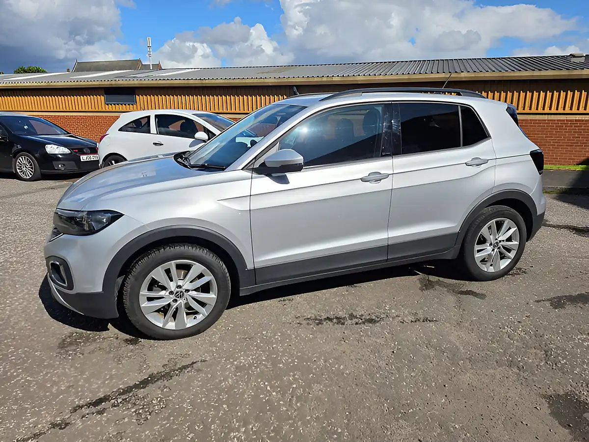 Used 2022 Volkswagen T-Cross Active Silver - Interior and Exterior details 5
