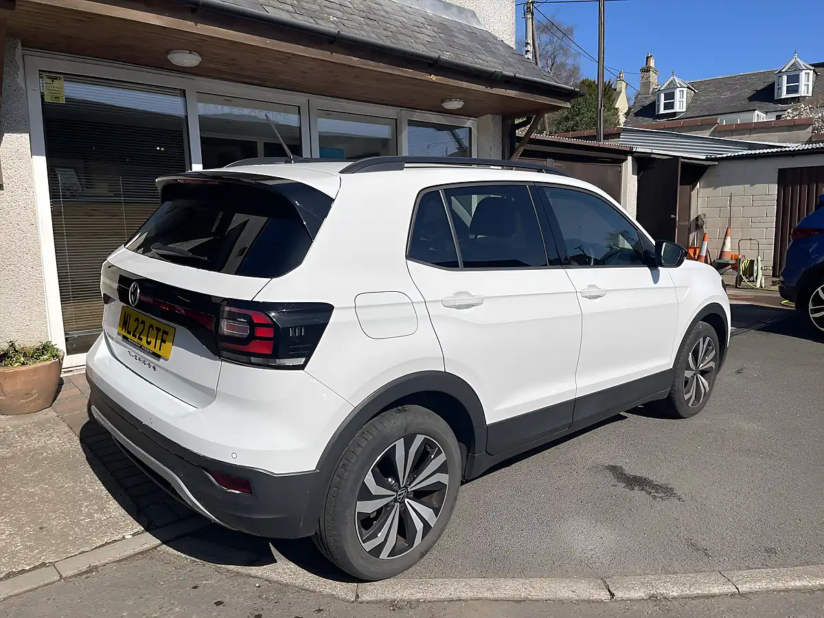 Used 2022 Volkswagen T-Cross Black Edition White - Interior and Exterior details 13